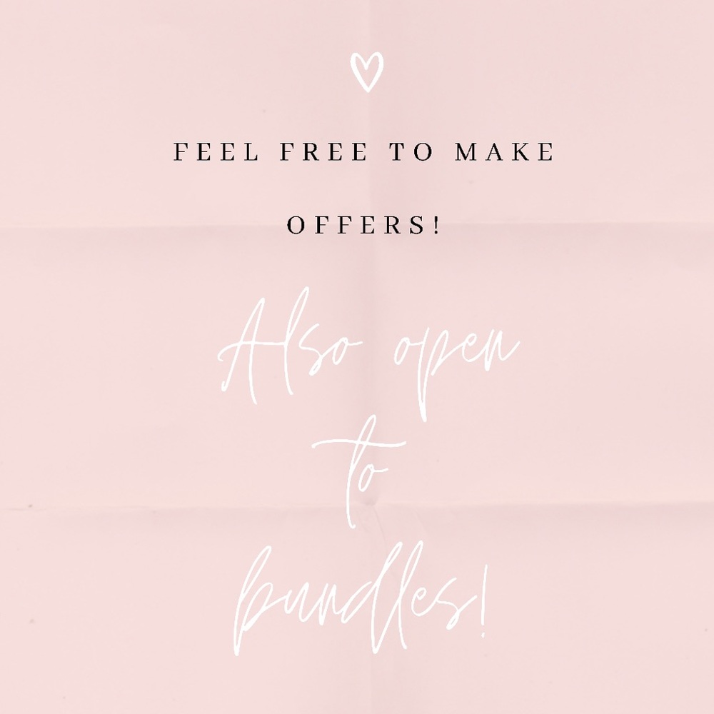 ✨ OPEN TO OFFERS/BUNDLES ✨